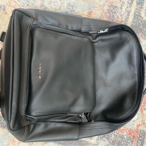 Brand new coach leather black laptop! Graham style